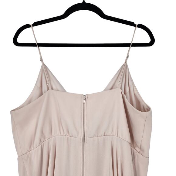 Birdy Grey Bridesmaid Kaia Curve Dress Swooping Skirt Pockets A-line Size XL - Picture 5 of 6